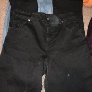 Black high waisted pants